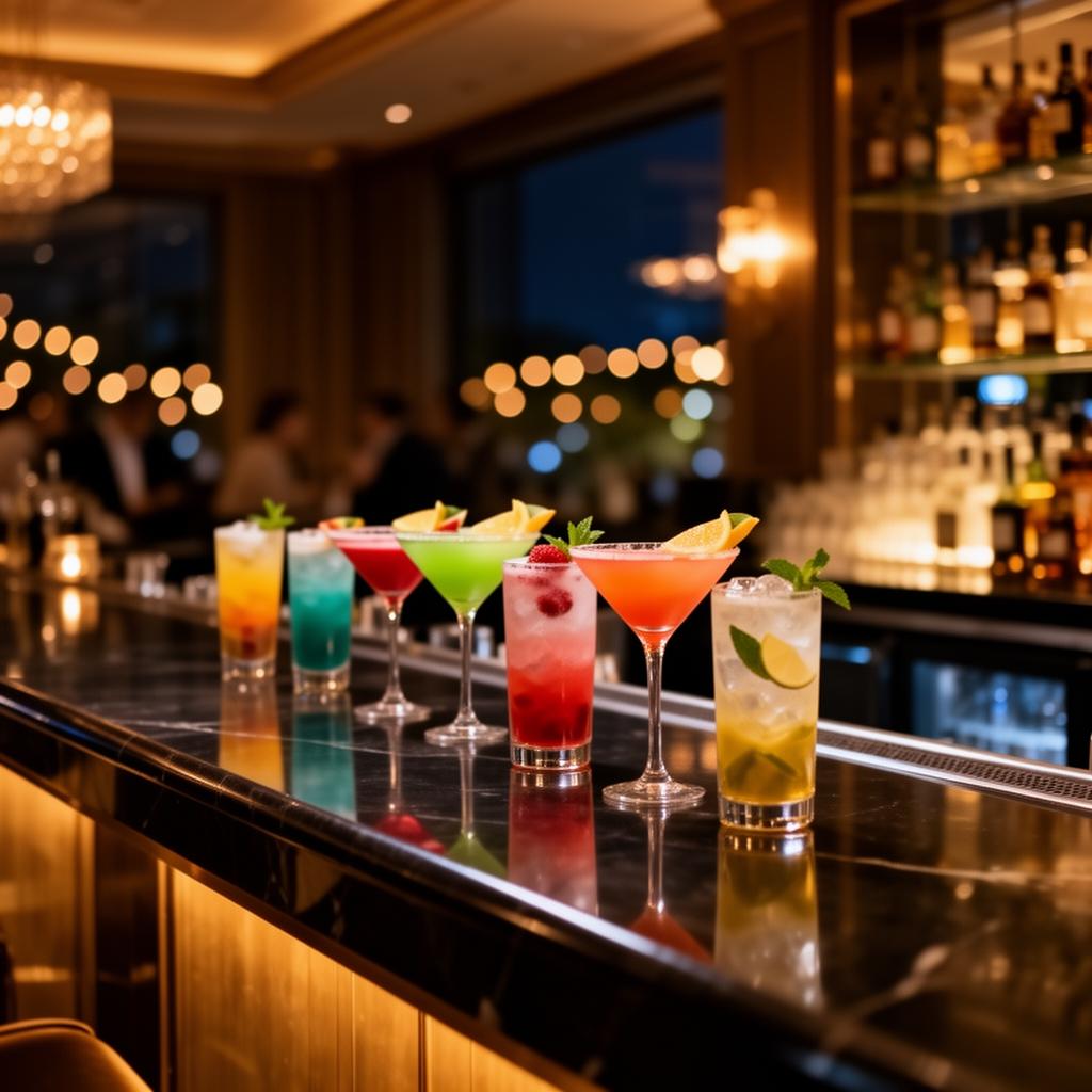 Cocktail d'autore al music club NC Blu Roma